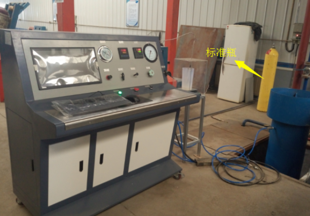 鋼瓶外測法水壓試驗機|氣瓶水壓試驗機|計算機殘余變形量