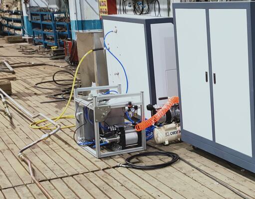 船用管路打水壓測試臺(tái)在渤海某船廠完成運(yùn)行交付！