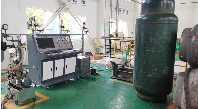 焊接氣瓶水壓試驗(yàn)機(jī)-焊接鋼瓶水壓測(cè)試臺(tái)（SUPC專用機(jī)）